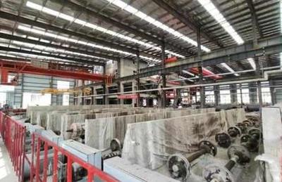 烟台地区最大桩类建材生产基地在海阳投产运行